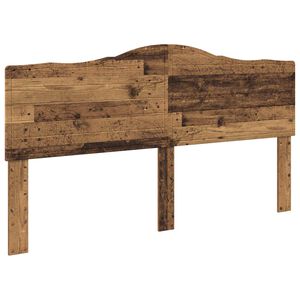 vidaXL Headboard Old Wood Engineered wood