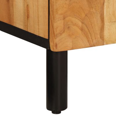 vidaXL Side Cabinet 90x33x75 cm Solid Wood Acacia