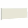 vidaXL Retractable Side Awning 160 x 514 cm Cream