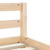 vidaXL Kids Bed Frame with Drawers 80x200 cm Solid Wood Pine