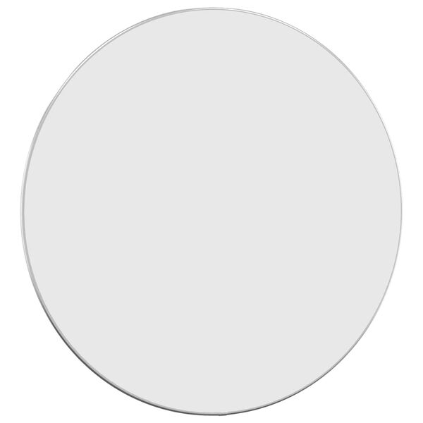 vidaXL Wall Mirror Silver Ø 60 cm Round