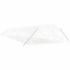 vidaXL Greenhouse with Steel Frame White 90 m&sup2; 18x5x2.3 m
