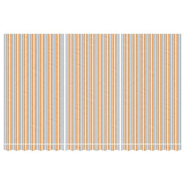 vidaXL Replacement Fabric for Awning Multicolour Stripe 5x3 m