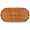 vidaXL 7 Piece Garden Dining Set Solid Wood Eucalyptus