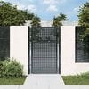 vidaXL Garden Gate Anthracite 100x150 cm Steel