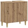 vidaXL Bathroom Sink Cabinet DELFT Artisan Oak 59.5 x 31.5x 59 cm