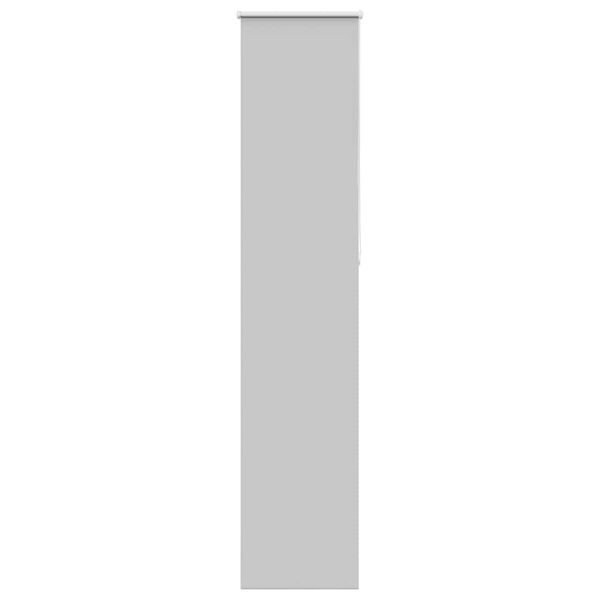 vidaXL Roller Blind Blackout Light Grey 60x230 cm Fabric Width 55.7 cm Polyester