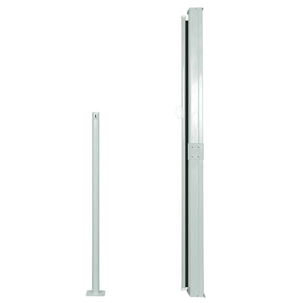 vidaXL Retractable Side Awning 140 x 300 cm Black
