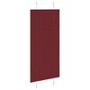 vidaXL Pleated Blind Bordeaux Red 60x150 cm Fabric Width 59.4 cm Polyester