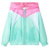 Kids' Hooded Jacket with Zip Multicolour 116