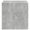 vidaXL Wall Cabinet Concrete Grey 37x37x37 cm Engineered Wood