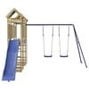 vidaXL Outdoor Playset Impregnated Wood Pine