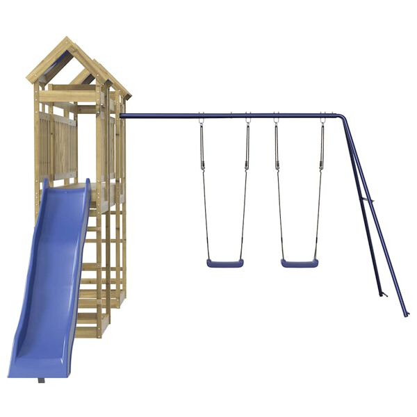 vidaXL Outdoor Playset Impregnated Wood Pine
