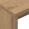 vidaXL Desk Artisan Oak 109 x 50 x 78 cm Engineered Wood