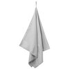 vidaXL Sports Towels 2 pcs Grey 140 x 70 cm Polyester and polyamide