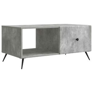 vidaXL Coffee Table Concrete Grey 90 x 50 x 40 cm Engineered Wood