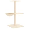 vidaXL Cat Tree with Sisal Scratching Posts Cream 72 cm