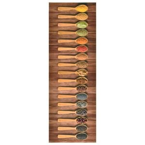 vidaXL Kitchen Floor Mat | Multicolour | Polyamide, Latex | 45x150 cm