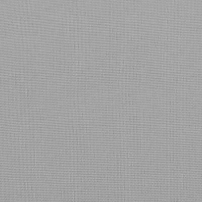 vidaXL Footstool Light Grey 51x41x40 cm Fabric