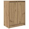 vidaXL Sideboard Artisan Oak 57x34x76 cm Engineered Wood