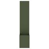 vidaXL Garden Privacy Screen Olive green 32 x 150 cm Cold-rolled steel