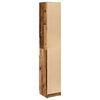 vidaXL Bathroom Cabinet Old Wood 32x34x188.5 cm Engineered Wood