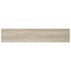 vidaXL Floating Wall Shelf Oak 120x23.5x3.8 cm MDF