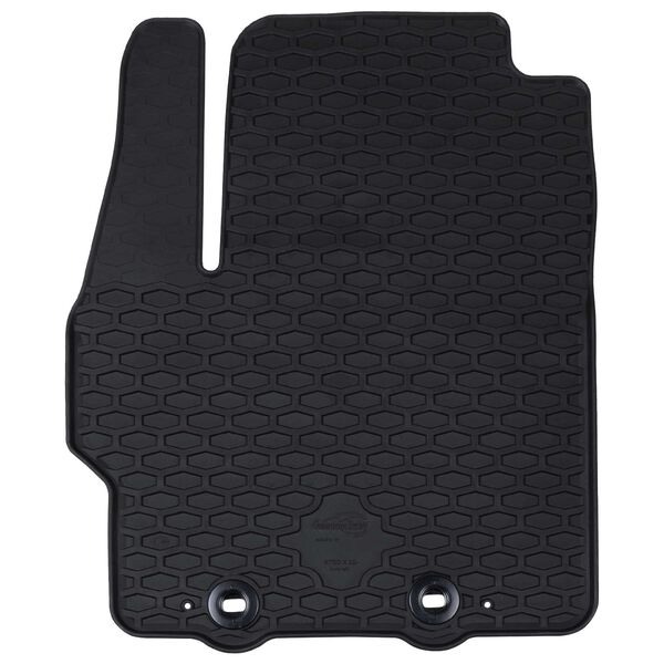 vidaXL Car Mat 4 pcs Black suitable for Toyota AYGO X 2022- Rubber