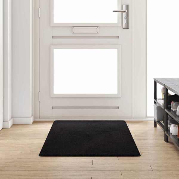 vidaXL Carpet Runner Black 80 x 200 cm 100% Polypropylene Tuft