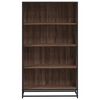 vidaXL Bookcase Brown Oak 80.5x35x139 cm Engineered Wood