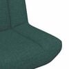 vidaXL Swivel Chair Dark Green 63 x 75 x 76 cm Fabric