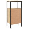 vidaXL Bedside Cabinet Sonoma Oak 41x31x80 cm Engineered Wood