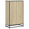 vidaXL Book Cabinet Sonoma Oak 65.5x33x107.5 cm Engineered Wood