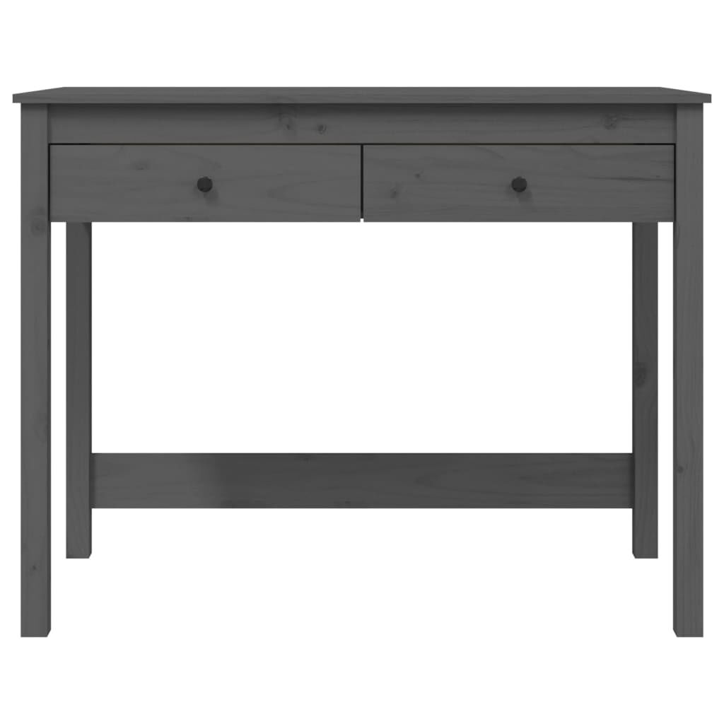 Hemnes on sale desk grey