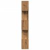 vidaXL Room Divider Bookcase 5-Tier Artisan Oak 70x24x161 cm Engineered Wood
