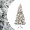 vidaXL Artificial Christmas Tree with Bauble 120 cm 150 LEDs