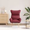 vidaXL Armchair Wine Red 69 x 74 x 93 cm Fabric