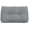 vidaXL Back Pillow Light Grey 80 x 24 x 50 cm Fabric