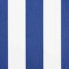 vidaXL Retractable Awning Blue and White 400 x 300 cm
