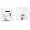 vidaXL Wall Mounted Cabinets 2 pcs White 69.5x34x90 cm