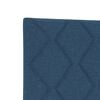 vidaXL Headboard with Headboard Blue 90 cm Faux Leather