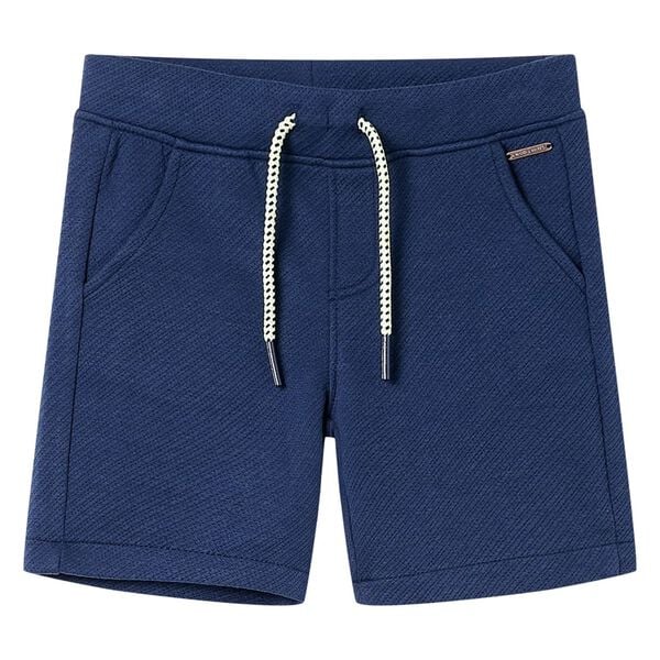 Kids' Shorts with Drawstring Dark Blue 116