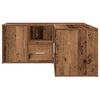 vidaXL Corner Cabinet Old Wood 160x40x45 cm Engineered Wood