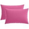 vidaXL Cushion Cover 2 pcs HEERLEN Pink 40 x 60 cm Polyester
