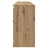 vidaXL Sideboards with Drawer 3 pcs Artisan Oak 70 x 35.5 x 67.5 cm
