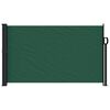 vidaXL Retractable Side Awning Dark Green 120x500 cm