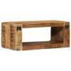 vidaXL TV Cabinet with Shelf Brown 60 x 30 x 25 cm Solid Mango wood