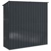 vidaXL Garden Sheds Anthracite 203.5 x 73 x 200 cm Metal
