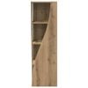 vidaXL Corner Cabinet Artisan Oak 32x32x102cm Engineered Wood