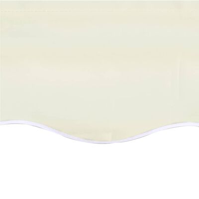 vidaXL Replacement Fabric for Awning Cream 5x3.5 m